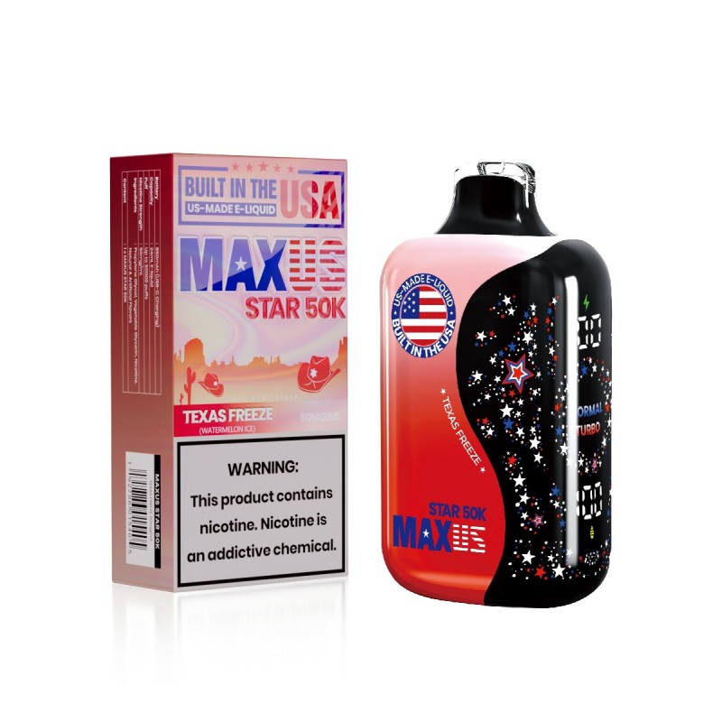 MAXUS STAR 50K 5% DISPOSABLE BOX OF 5