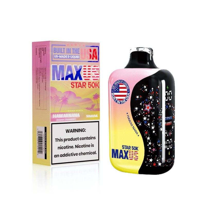 MAXUS STAR 50K 5% DISPOSABLE BOX OF 5