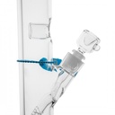 COOKIES FLAME STRAIGHT 17" GLASS WATER PIPE