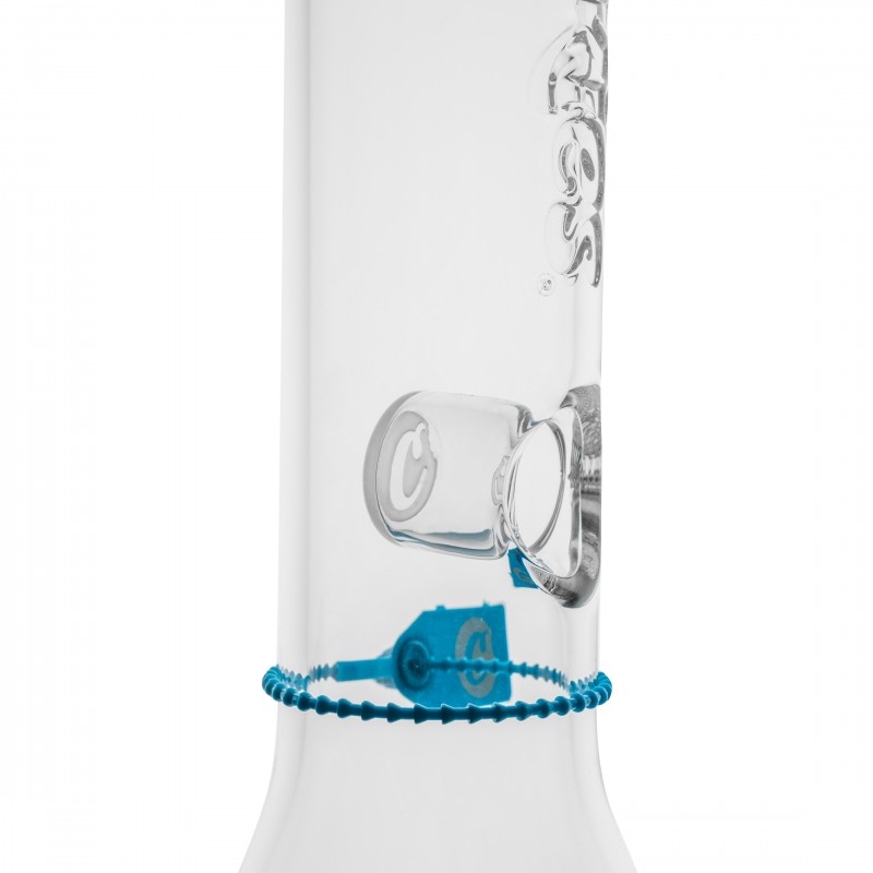 COOKIES FLAME BEAKER 13" GLASS WATER PIPE