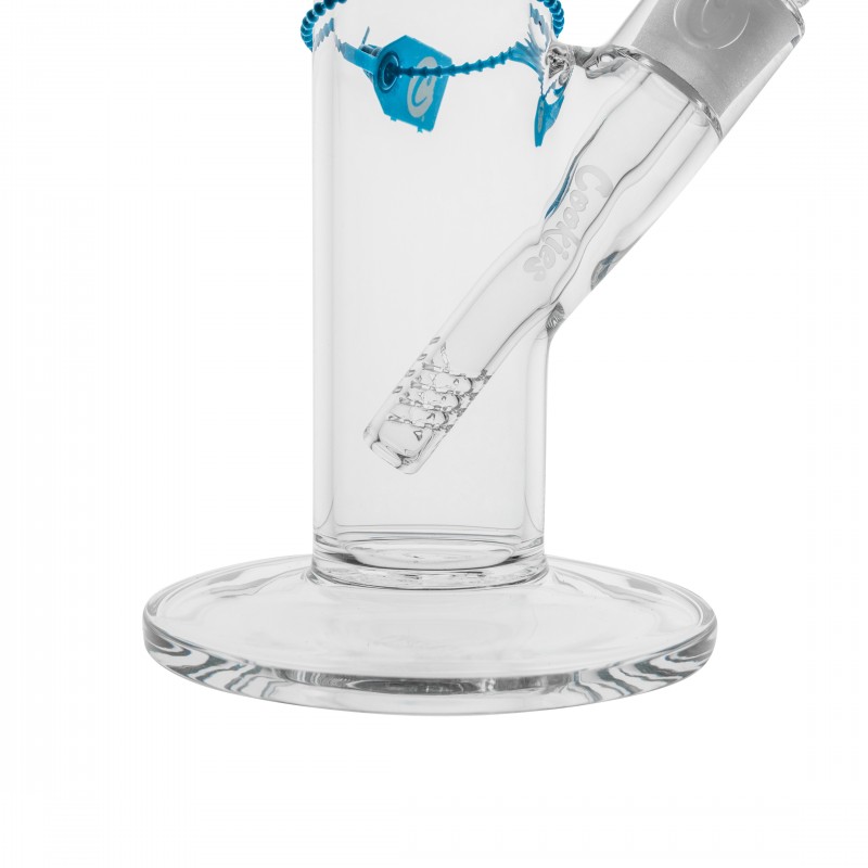 COOKIES FLAME STRAIGHT 13" GLASS WATER PIPE