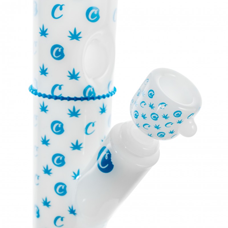 COOKIES V STRAIGHT 14" GLASS WATER PIPE