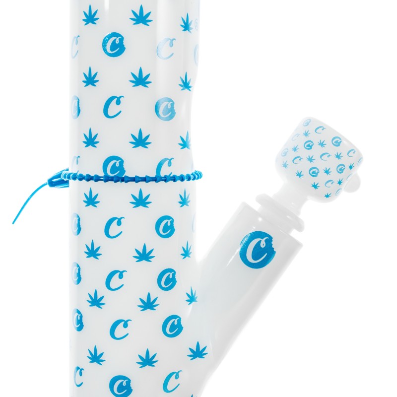 COOKIES V STRAIGHT 14" GLASS WATER PIPE
