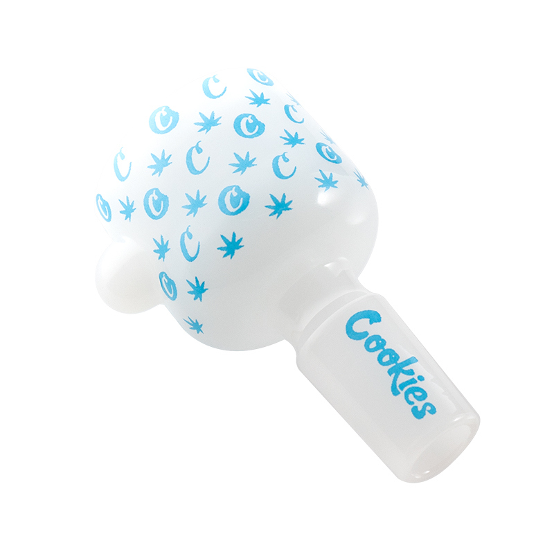 COOKIES V STRAIGHT 14" GLASS WATER PIPE