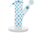 COOKIES V STRAIGHT 14" GLASS WATER PIPE