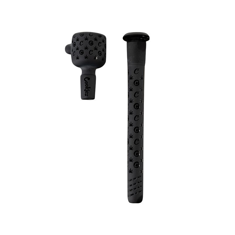 COOKIES V BEAKER 14" GLASS WATER PIPE