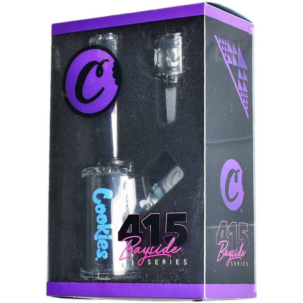 COOKIES BAYSIDE SERIES 415 GLASS WATER PIPE