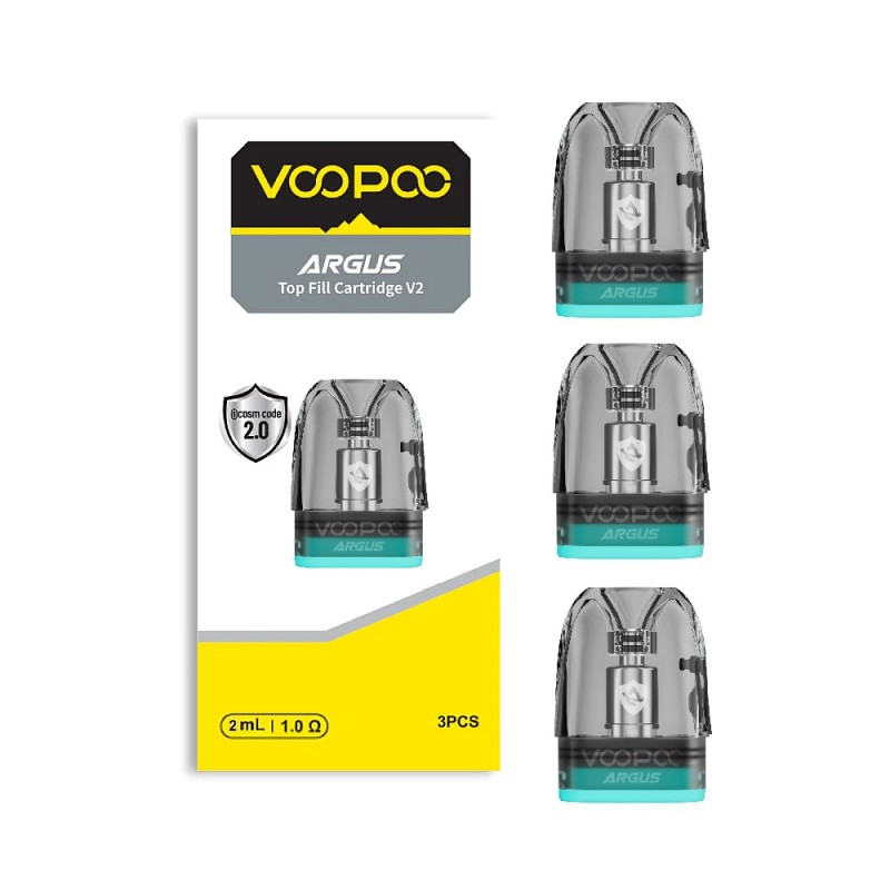 VOOPOO ARGUS TOP FILL CARTRIDGE V2 3ML 3CT
