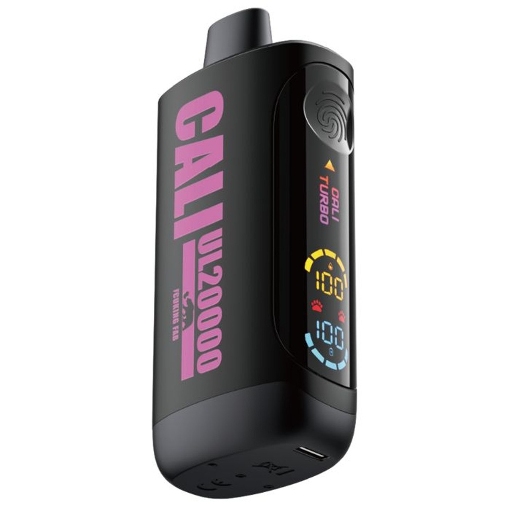 CALI UL20000 BLACK SERIES 5% DISPOSABLE BOX OF 6 (FCUKING FAB)