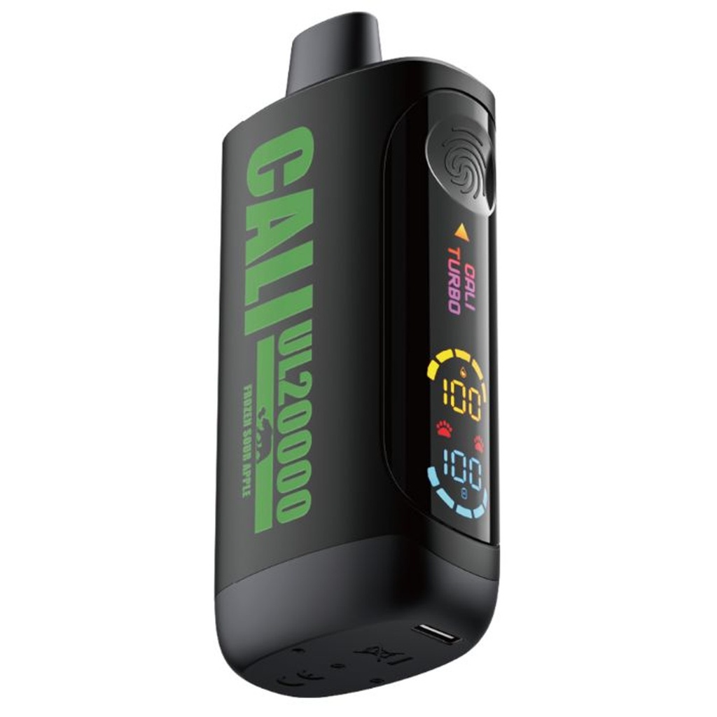 CALI UL20000 BLACK SERIES 5% DISPOSABLE BOX OF 6 (FROZEN SOUR APPLE)