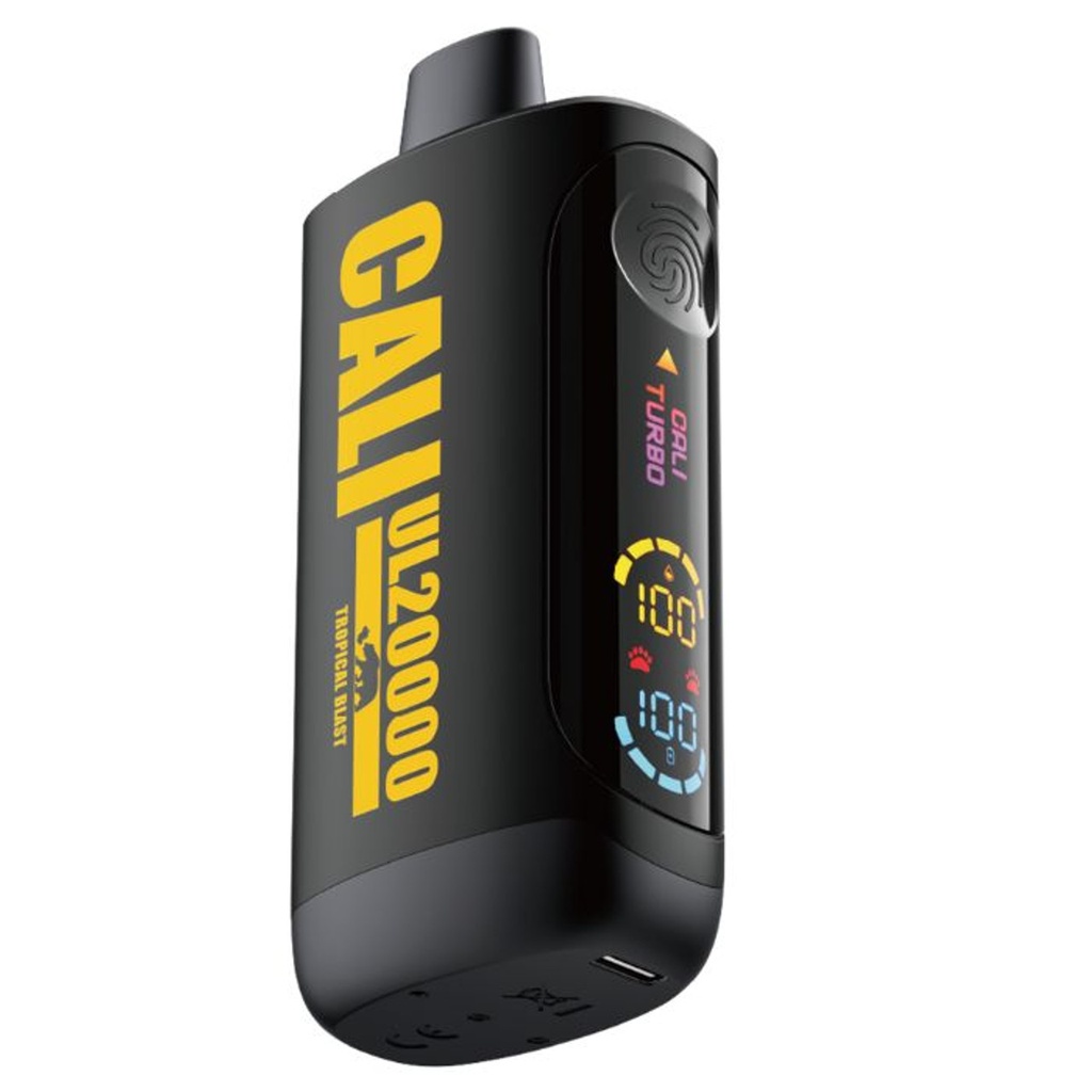 CALI UL20000 BLACK SERIES 5% DISPOSABLE BOX OF 6 (TROPICAL BLAST)