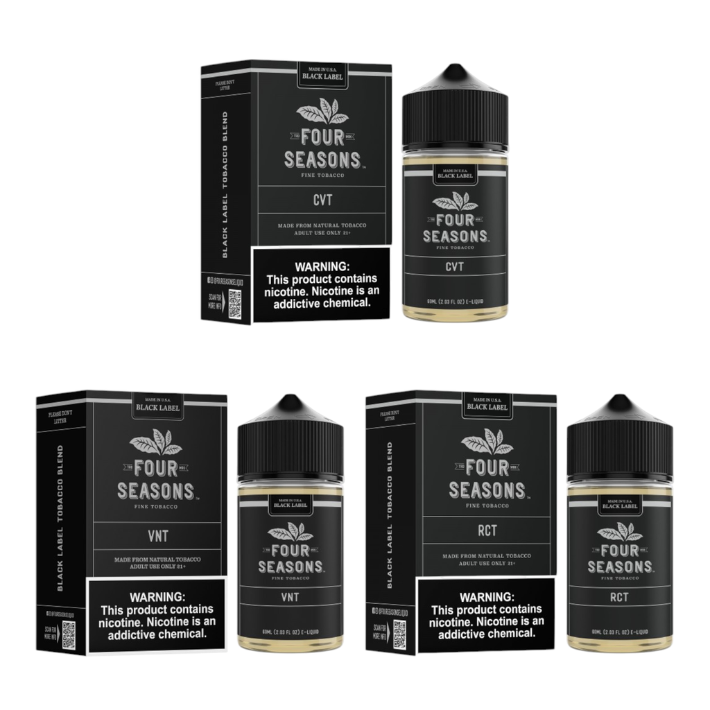 FOUR SEASONS BLACK LABEL E-LIQUID 60ML