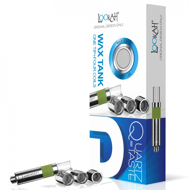 LOOKAH WAX TANK QUARTZ 1.2OHM WAX COIL 4CT