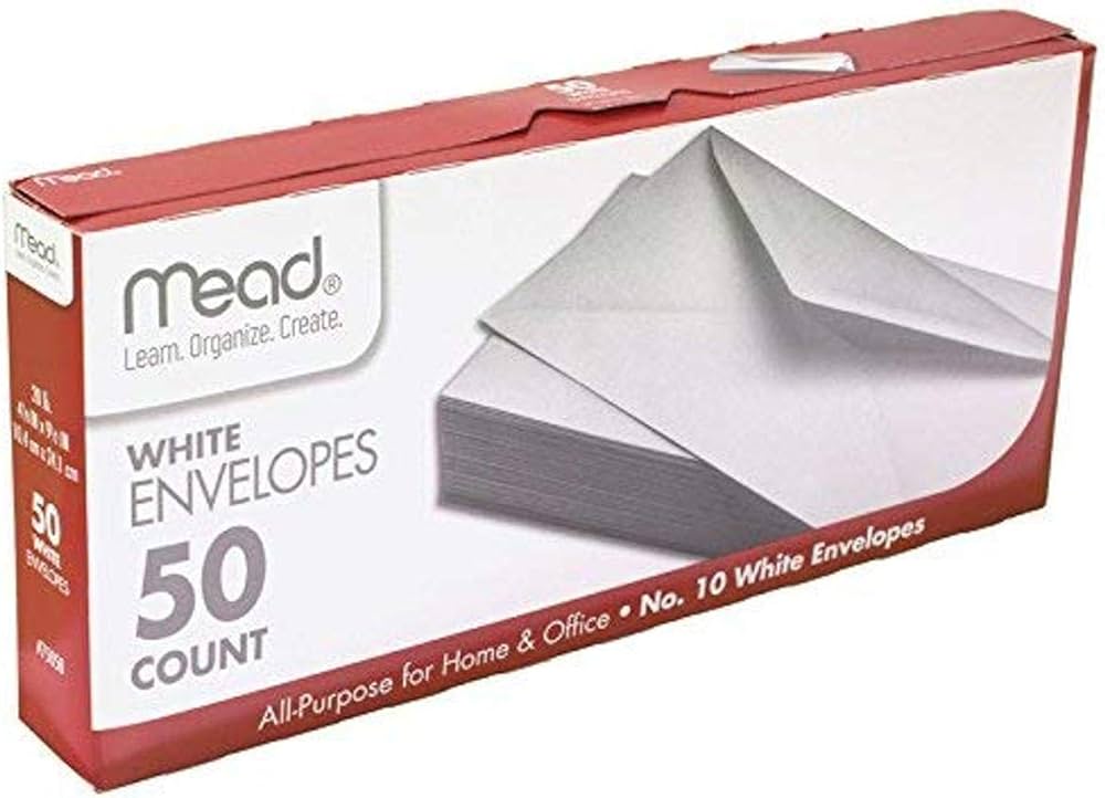 MEAD WHITE ENVELOPES