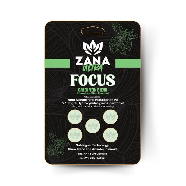 ZANA ULTRA 14MG 7-HYDROXY KRATOM BLISTER CAPSULES 5CT