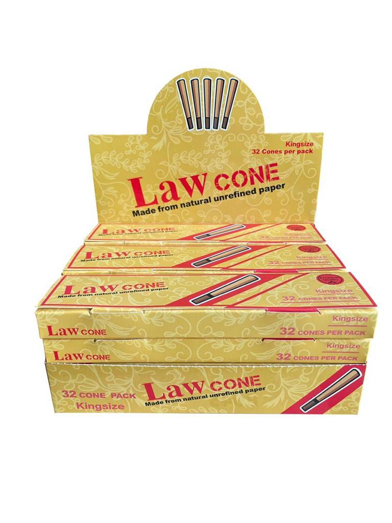 LAW PRE ROLLED CONE 32CT BOX OF 12