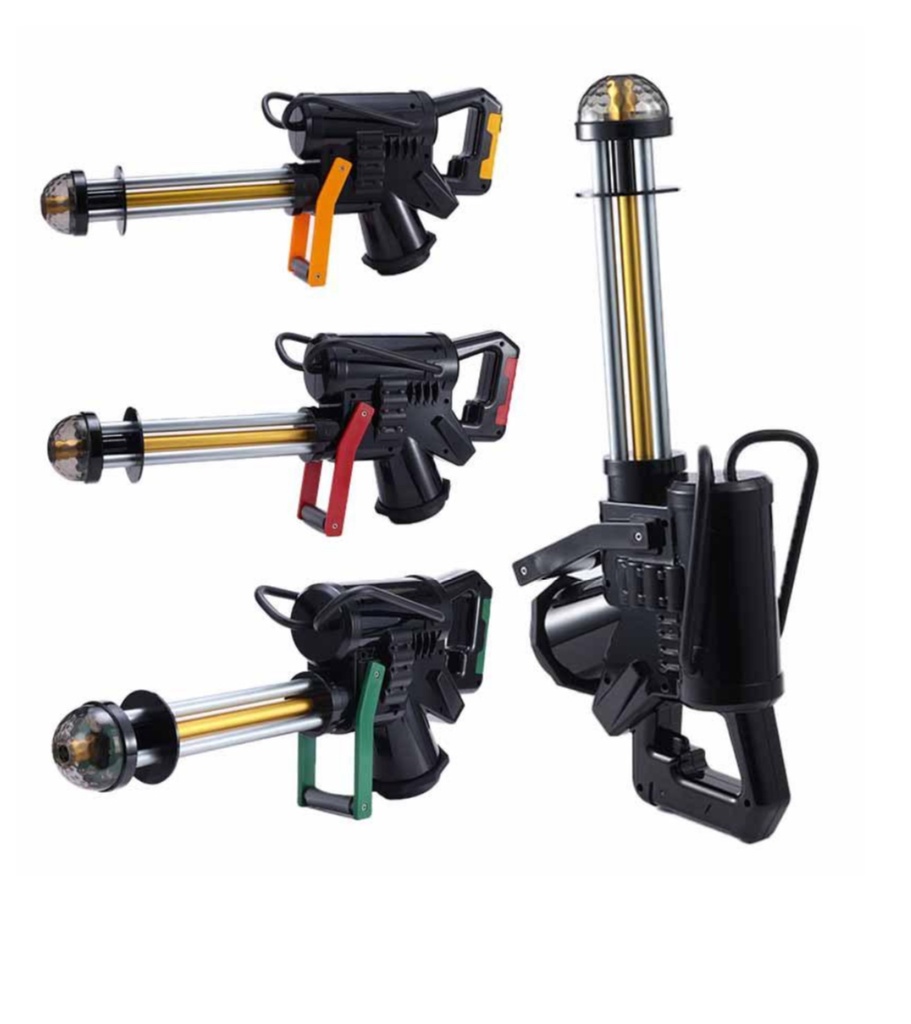 RUKIOO NIGHTCLUB PARTY SMOKE THROWER  MACHINE GUN ASSORTED COLORS