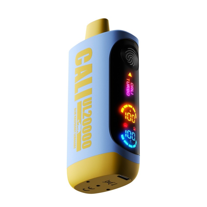 [CALI-25785] CALI UL20000 5% DISPOSABLE BOX OF 6 (BLUE RASPBERRY LEMONADE)