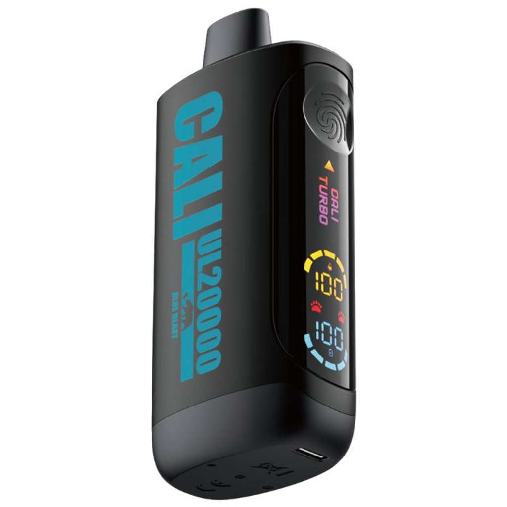 CALI UL20000 BLACK SERIES 5% DISPOSABLE BOX OF 6 (BLUE BLAST)