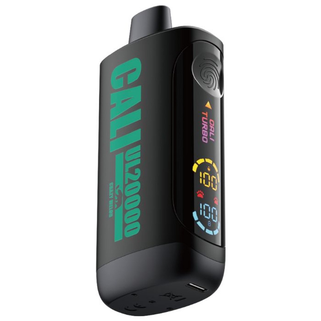 CALI UL20000 BLACK SERIES 5% DISPOSABLE BOX OF 6 (CRAZY MELON)