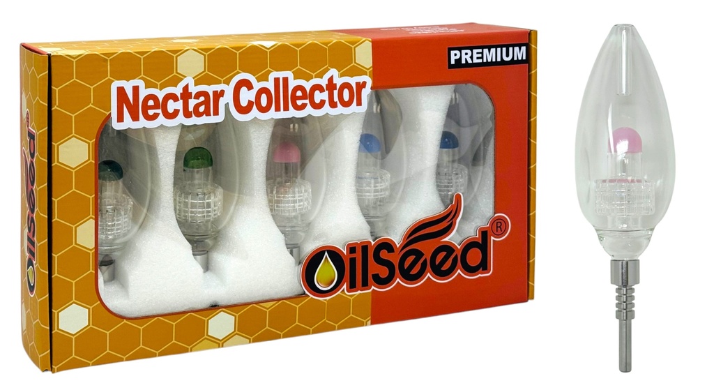 OILSEED WIG WAG GLASS BULB NECTAR COLLECTOR KIT BOX OF 5