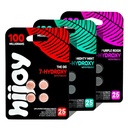 HIJOY 25MG 7-HYDROXY + PSEUDO CHEWABLE TABLETS BLISTER 4CT