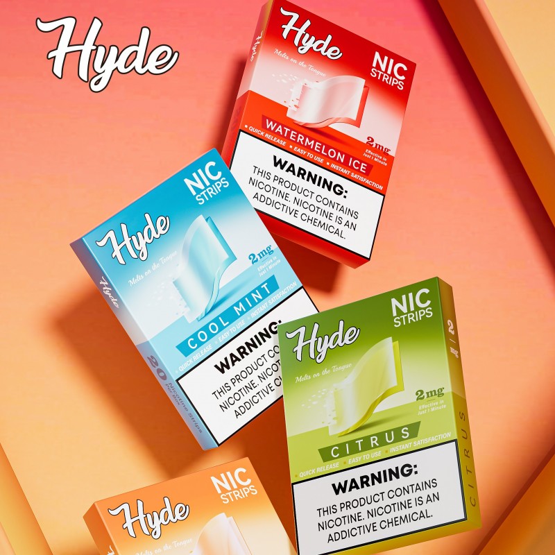HYDE NIC STRIPS PRE-FILLED 30CT DISPLAY