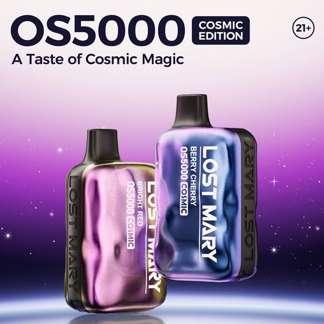 LOST MARY OS5000 5% DISPOSABLE COSMIC EDITION BOX OF 10