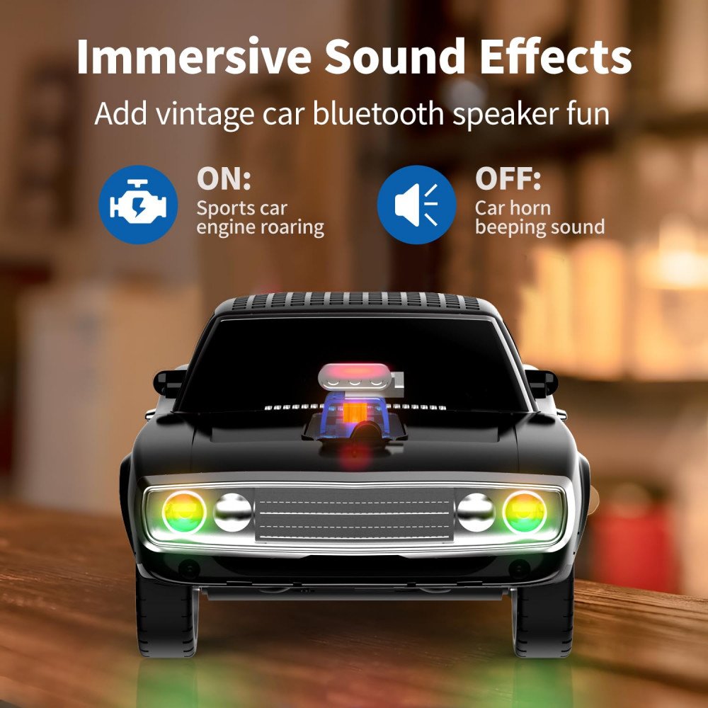 RETRO RIDE BLUETOOTH WIRELESS SPEAKER WS-1968