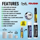 SMYLE LABS PENJAMIN PEMANENT MARKER CARTRIDGE BATTERY