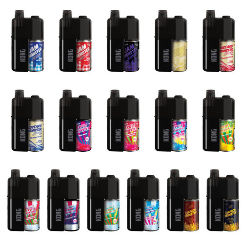 KONG BY ZILLA X MONSTER 50000 PUFFS DEVICE WITH 30ML SALT NIC