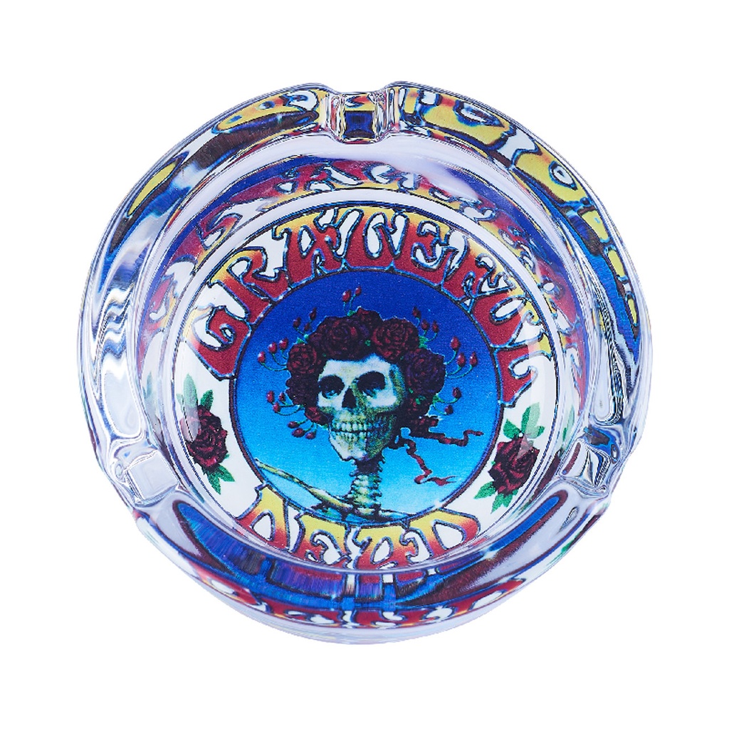 GRATEFUL DEAD X SMOXY GLASS ASHTRAY #GD301D BOX OF 6