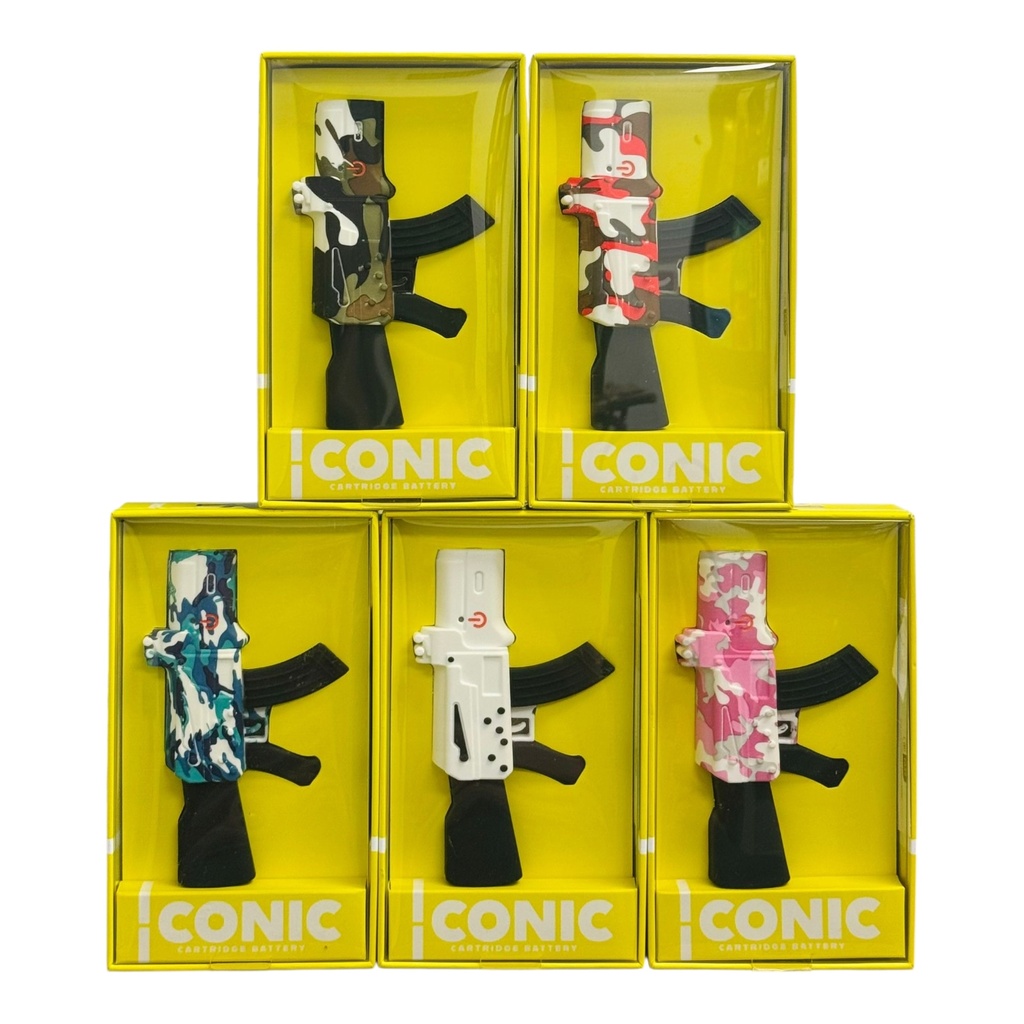 ICONIC AK-47 GUN 510 CARTRIDGE BATTERY