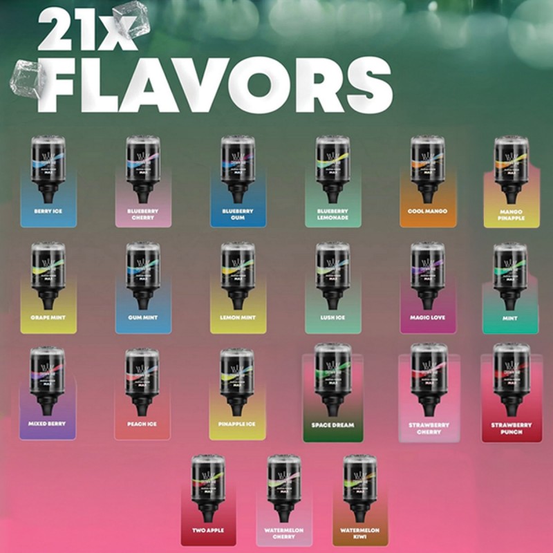 AL FAKHER CROWN BAR CLOUD FORCE MAX 5MG 50000 PUFFS DISPOSABLE E-HOOKAH HEAD