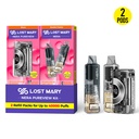 LOST MARY NERA PURVIEW 40K 5% DISPOSABLE KIT (DEVICE + 2CT REFILL PACK BUNDLE)