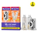 LOST MARY NERA PURVIEW 40K 5% DISPOSABLE KIT (DEVICE + 2CT REFILL PACK BUNDLE)