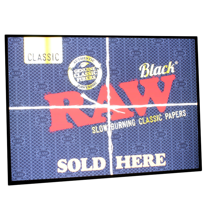 RAW PROMO BACKLIGHT SIGN BUNDLE (4 DESIGNS)