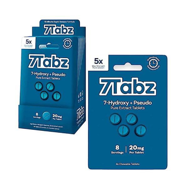 7TABZ 15MG 7-HYDROXY KRATOM BLISTER CAPSULES 4CT (copy)