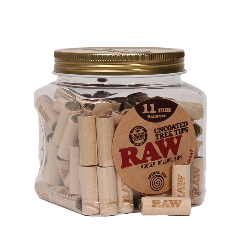 RAW UNCOATED WOODEN TREE TIPS