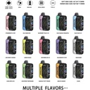 GAZZBAR TURBO 5% DISPOSABLE 30000 PUFFS BOX OF 5