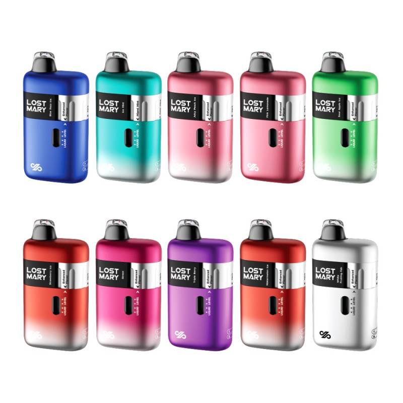 ADJUST MYRUSHER BY LOST MARY 5% DISPOSABLE 40000 PUFFS BOX OF 5