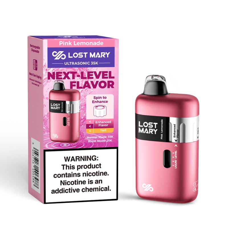 LOST MARY ULTRASONIC 35K 5% DISPOSABLE BOX OF 5