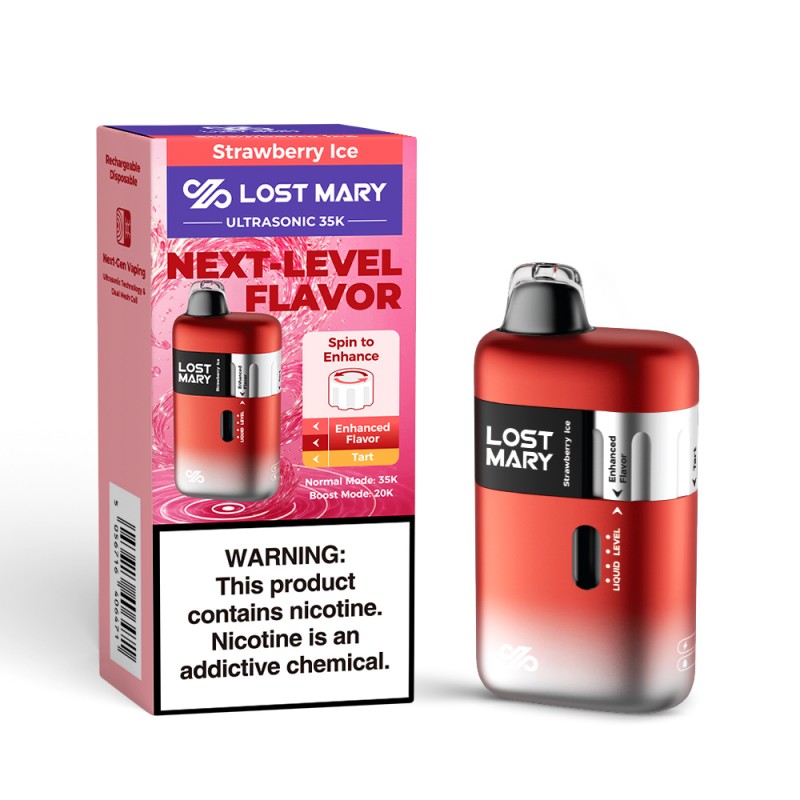 LOST MARY ULTRASONIC 35K 5% DISPOSABLE BOX OF 5