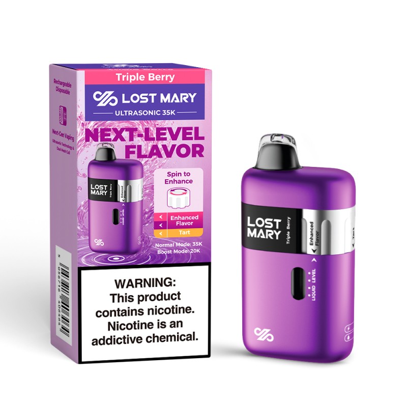 LOST MARY ULTRASONIC 35K 5% DISPOSABLE BOX OF 5