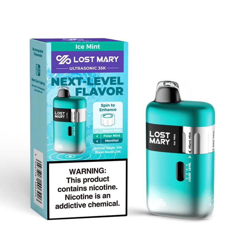 LOST MARY ULTRASONIC 35K 5% DISPOSABLE BOX OF 5