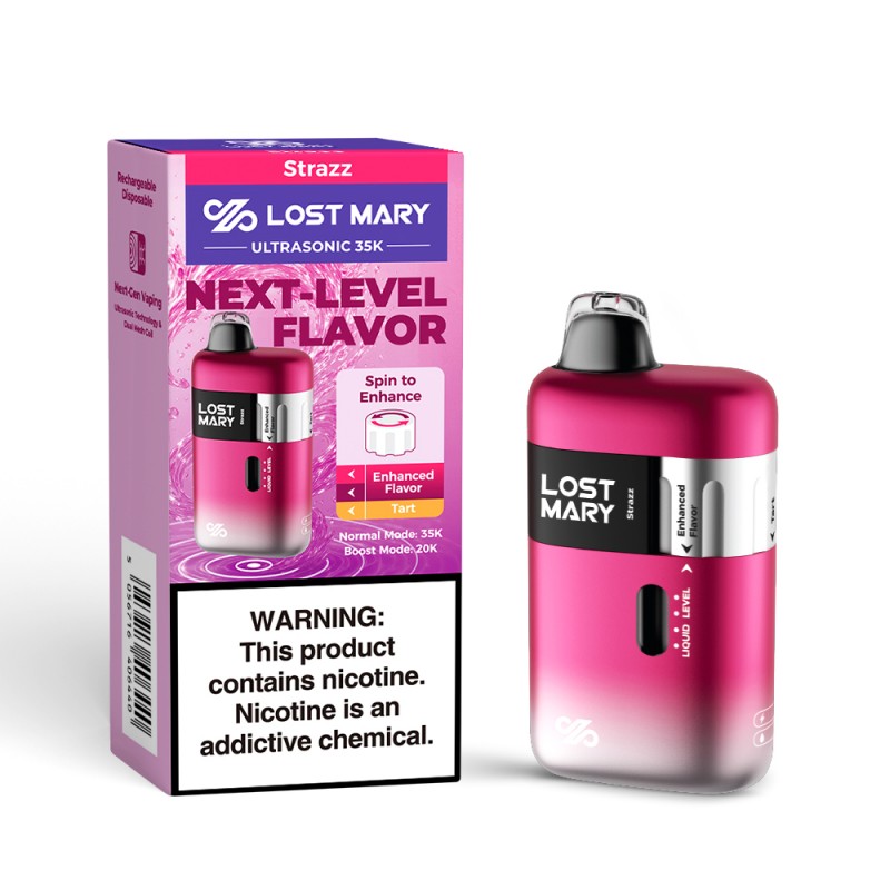 LOST MARY ULTRASONIC 35K 5% DISPOSABLE BOX OF 5