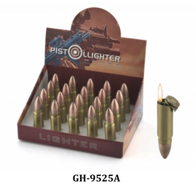 SMALL BULLET SIDE FLAME GH-9525A BOX OF 30
