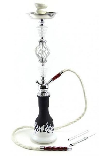 ZEBRA SMOKE FREDDY 2 HOSE HOOKAH ASSORTED COLORS 