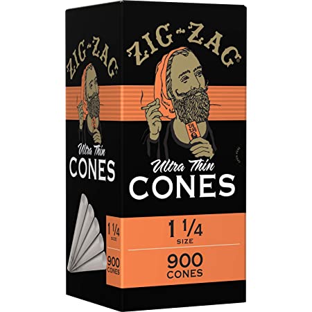 ZIG ZAG ULTRA THIN 98'S CONES 800CT