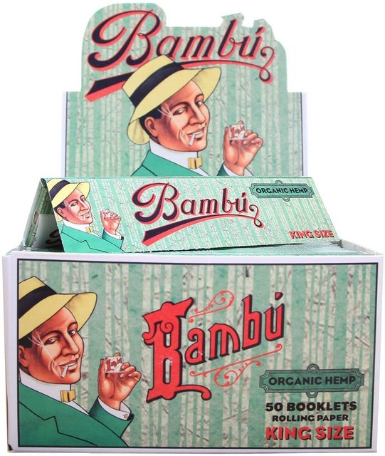 BAMBU ORGANIC HEMP KING SIZE 50 BOOKLETS